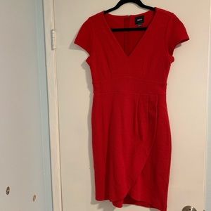 Never Worn Anthropologie Maeve red dress Medium
